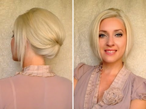 ... Updo Hairstyles for Short Hair in Minutes – 10 Tips | Hair Summary