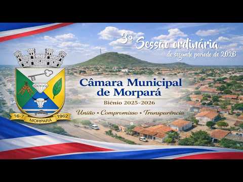 3ª Sessão Ordinária do Segundo Período Legislativo de 2026 - 21-08-2026