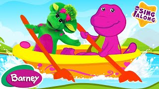 Row Row Row Your Boat | Barney Nursery Rhymes and Kids Songs