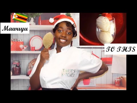 ZIMBABWEAN MAWUYU ICE-CREAM (Baobab ice-cream)