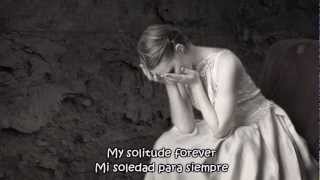 Theatres des Vampires - Solitude (Lyrics)+(Subtitulo)