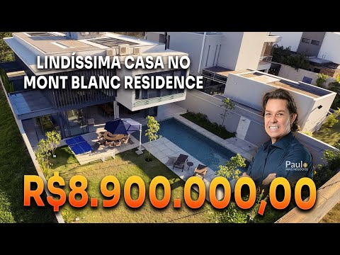 ESPETACULAR CASA ALTO PADRÃO  COND MONT BLANC RESIDENCE R$8.900.000,00 CAMPINAS- PAULO MAIS NEGÓCIOS