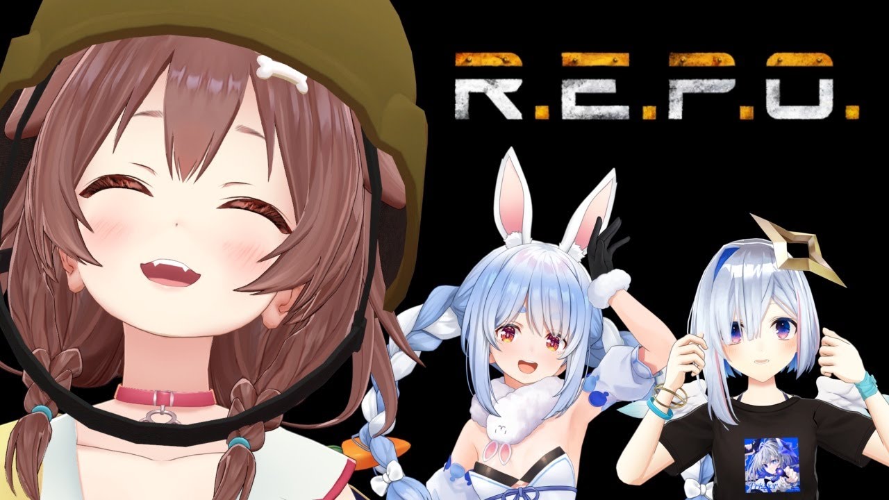 【#突発ホロライブ】3人で「R.E.P.O」やるで!!ころね支店 【戌神ころね/兎田ぺこら/天音かなた】