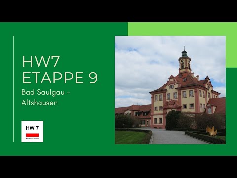 HW7 Etappe 9 Bad Saulgau nach Altshausen (Schwäb. Alb - Oberschwaben-Weg)