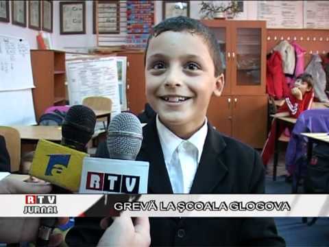 RTV JURNAL 24.11.2010 - GREVA LA SCOALA GLOGOVA