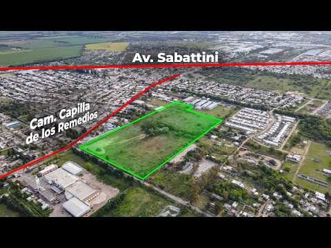 Terreno en Camino a Capilla de los Remedios - Apto Industrial o Residencial