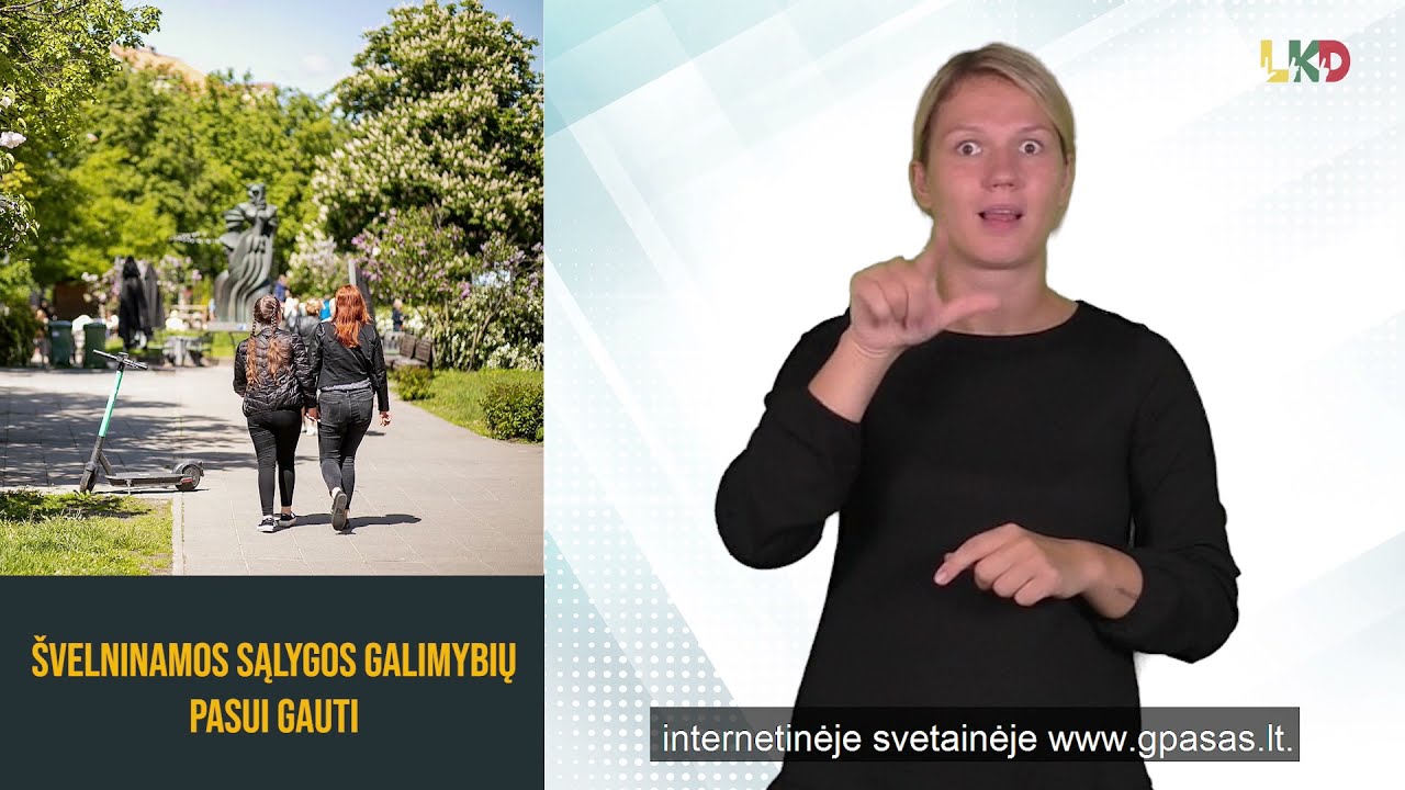 Švelninamos sąlygos Galimybių pasui gauti