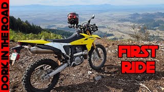 2025 Suzuki DR-Z4s First Ride (On and Off Road + Singletrack)