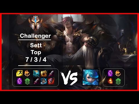 KR Challenger Replays Top Sett vs Gwen Ep.3310
