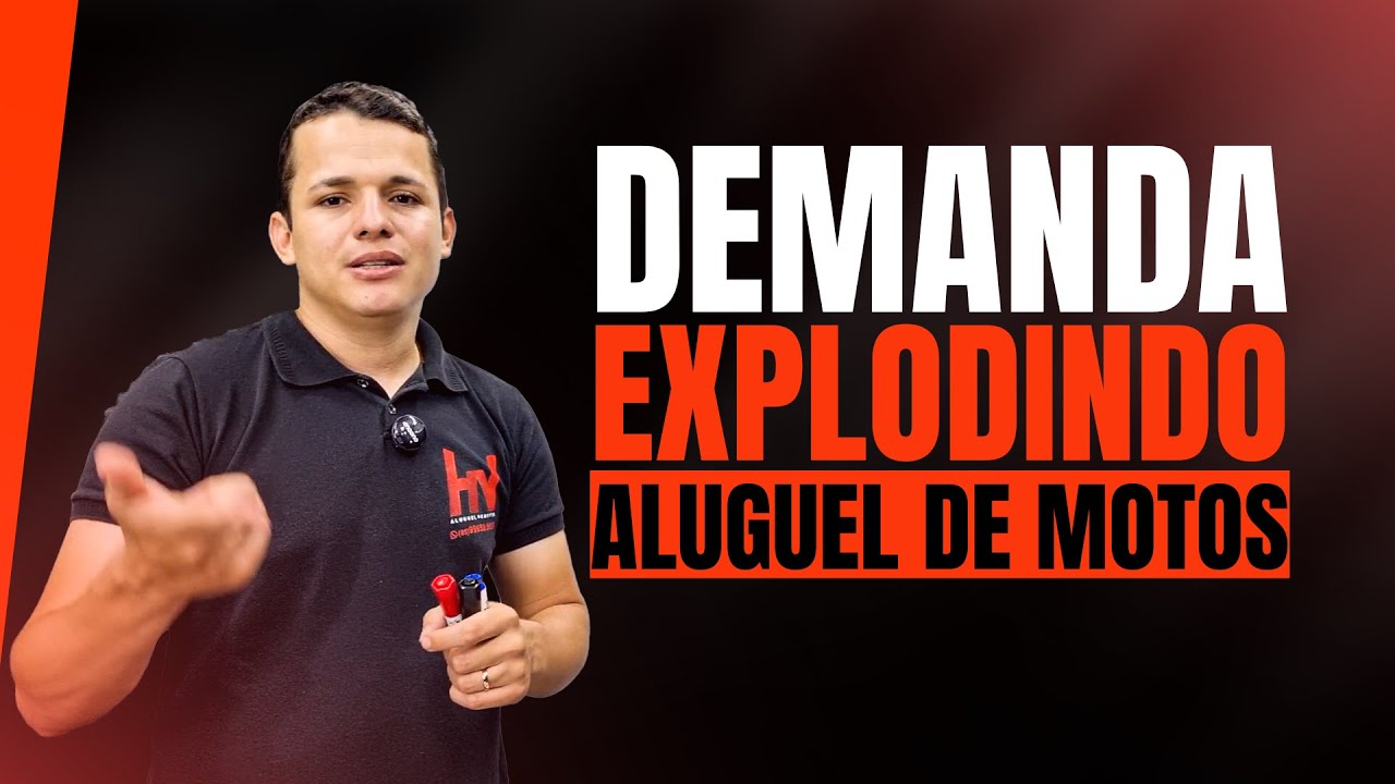 DEMANDA EXPLODINDO NO ALUGUEL DE MOTOS!