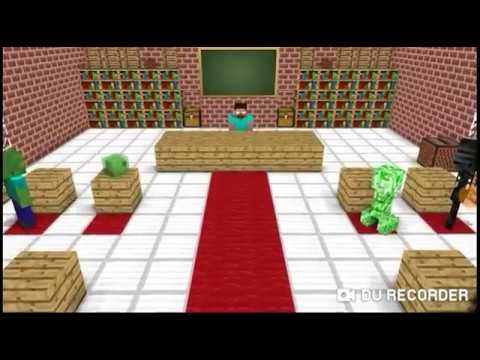 Monster school baldi basic épisode 2 challenge minecraft animation
