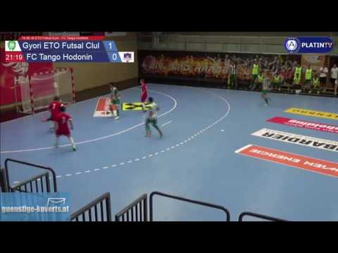 14.08.16 ETO Futsal Györ - FC Tango Hodonin - Highlight  (1. Halbzeit / 21:23) am 14.08.2016 14:35