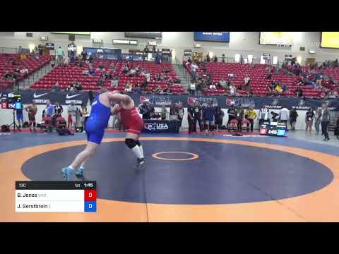 130 Lbs Rr Rnd 3 - Brian Jones, Santa Monica Bay Wrestling Club Vs James Gerstbrein, Illinois Dc2e