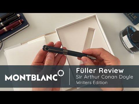 Caneta-tinteiro Montblanc Writers Edition | Sir Arthur Conan Doyle | Revisão