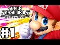 Super Smash Bros Ultimate Gameplay Walkthrough Part 1 Mario Spirits Classic Nintendo Switch