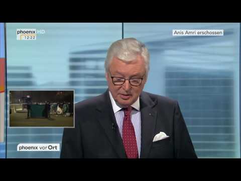 Anschlag in Berlin: Prof. H. Zimmermann zum Tod des mutmaßlichen Attentäters Anis Amri am 23.12.2016