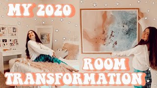ROOM TRANSFORMATION 2020 // tik tok & VSCO INSPIRED