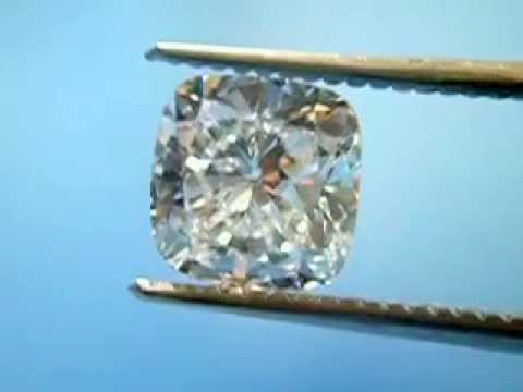 2.02 Carat D SI1 Cushion