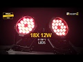 Video: beamZ Pro Bwa418 Foco Par Led 18 x 12W Rgbw IP65