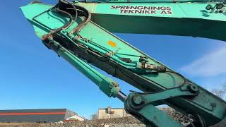 Kobelco 2019 Kobelco SK350LC-10E beltegraver - 2 skuffer - Leica GPS - 6 tracked excavator for sale - Image 4 | Machineryline SL Kobelco 2019 Kobelco SK350LC-10E beltegraver - 2 skuffer - Leica GPS - 6 tracked excavator | Image 4 - Machineryline