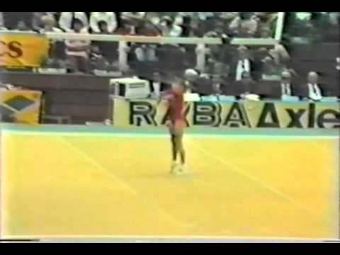 7th EF FX GDR Diana Morawe   1983 World Gymnastics Championships 19 575