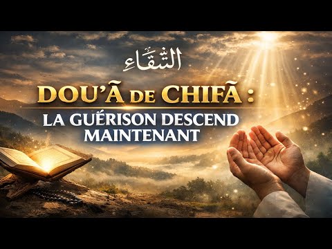 DOUAA DE CHIFÂ : LA GUÉRISON DESCEND MAINTENANT