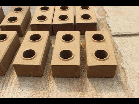 20T hydraulic press SYN1-5 automatic soil earth interlocking brick making machine