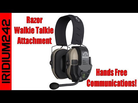 Walker's Razor Walkie Talkie Add On: Hands-free Communication