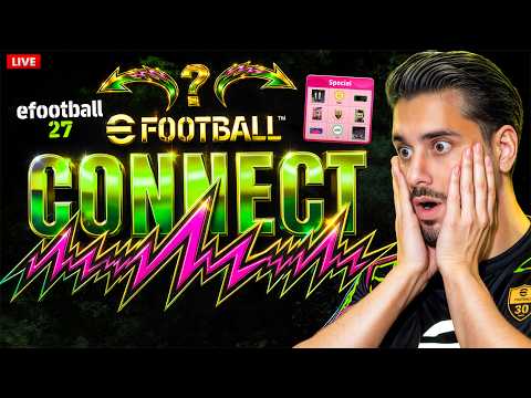 eFOOTBALL CONNECT LIVE! 🔥😱 eFOOTBALL 2027 REVEAL + TREASURE LINK 🎁