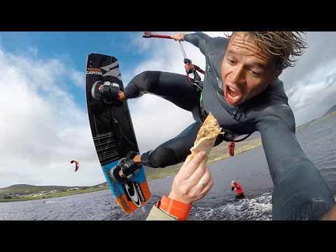 I had pizza while kitesurfing KEVVLOG #223