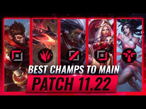 3 BEST Champions To MAIN For EVERY ROLE in Patch 11.22 - League of Legends