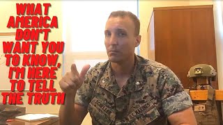 United States Marine gives up his 17yrs. of service and tells his command this