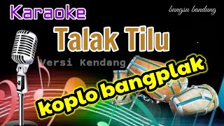 Download lagu TALAK TILU Karaoke Koplo Versi Kendang Rak... mp3