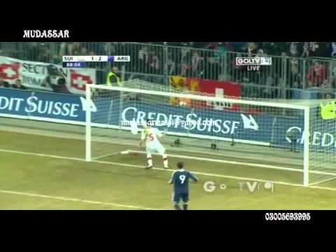 Lionel Messi hattrick vs Switzerland