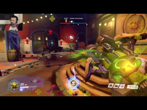 Overwatch Orisa Online MP co-op pt6 - Chaos on Dorado!