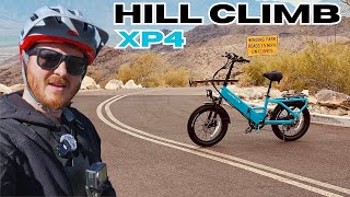 Let's CONQUER Some Mountains! Lectric XP4 E-Bike Hill Climb Test
