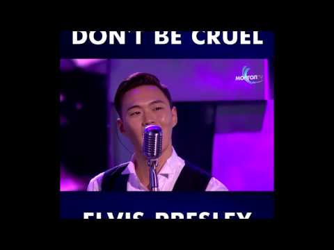 Enkh Erdene сovers Don't be cruel by Elvis Presley I Mongolia’s got talent 2016 Semi Final