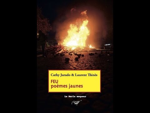 Brèves de poésie - Cathy Jurado & Laurent Thinès - Feu, poèmes jaunes