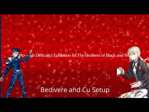 [FGO NA] Grand Nero Fest Karna and Arjuna Exhibition Quest — Bedivere and Cu Setup