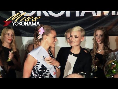 Miss Yokohama 2013/2014 Backstage mit Miss Schweiz, Dominique Rinderknecht