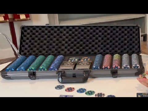 Bullets Playing Cards, Poker case with 500 Ceramic Poker Chips 'Paulie' with Values Review