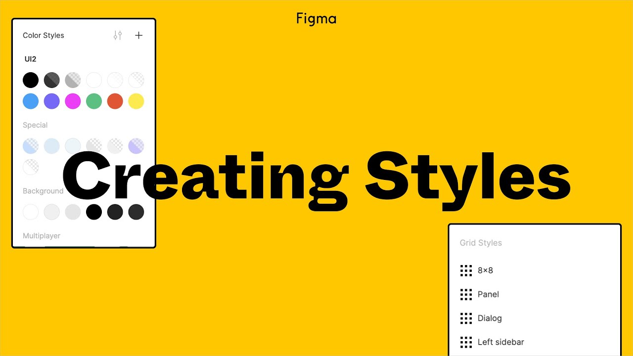Create and manage styles in Figma