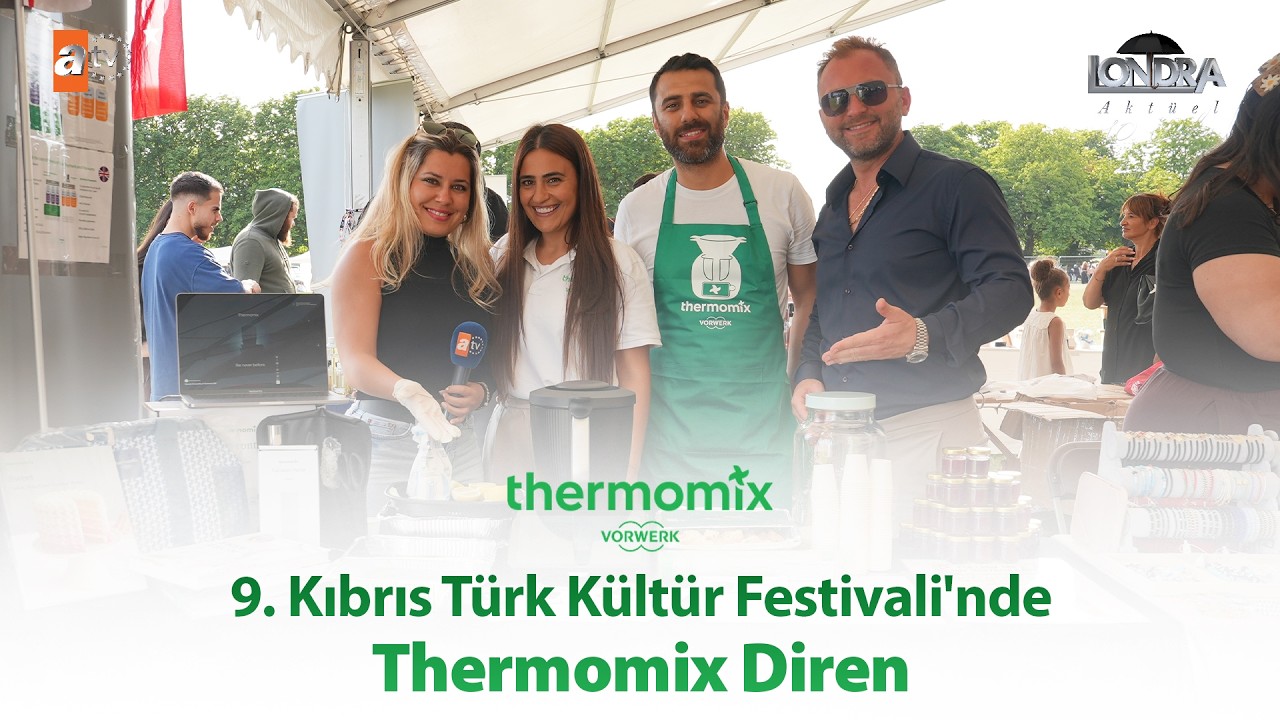 9. Kıbrıs Türk Kültür Festivali'nde Thermomix Diren.