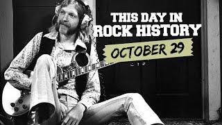Duane Allman Dies, Rush Power Up - October 29 in Rock History