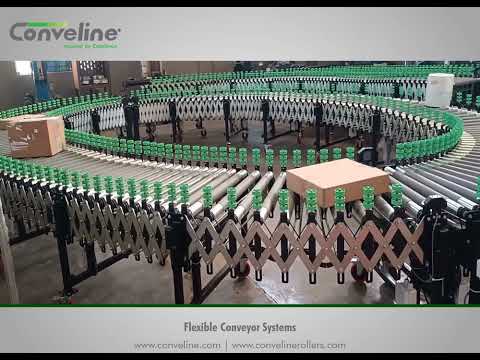 Flexible Roller Conveyor