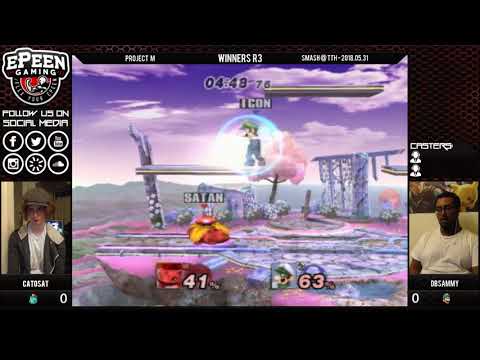 Smash @ TTH - Catosat (Ivysaur) Vs. DBSammy (Luigi) - Project M (Winners R3)