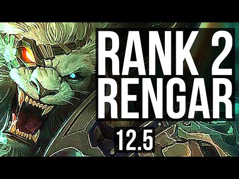 RENGAR vs IVERN (JNG) | Rank 2 Rengar, 13/4/14, 300+ games | KR Grandmaster | 12.5