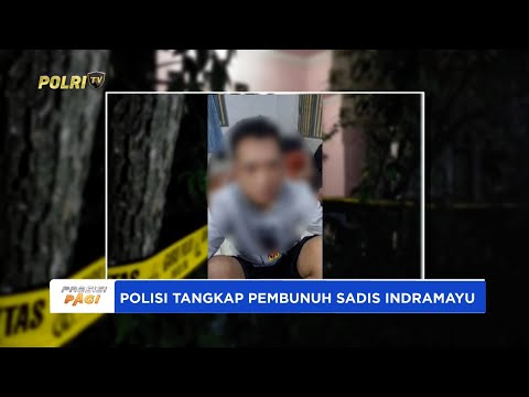 POLRES INDRAMAYU AMANKAN DUA PELAKU PEMBUNUHAN SATU KELUARGA
