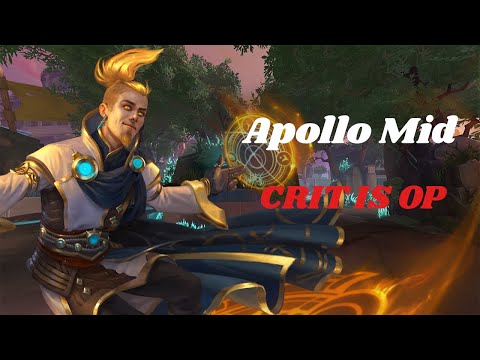 IS APOLLO MID OP????? Smite Ranked Conquest w/ Fingersgod