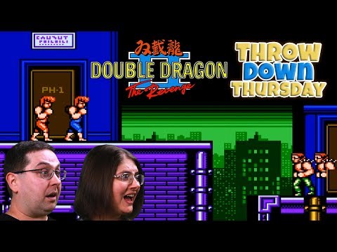 Double Dragon 2 The Revenge - THROW DOWN THURSDAYS Eric & Mary Let’s Play Part 1